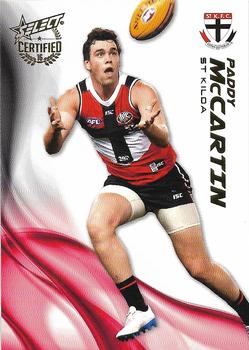 2016 Select AFL Certified #181 Paddy McCartin Front